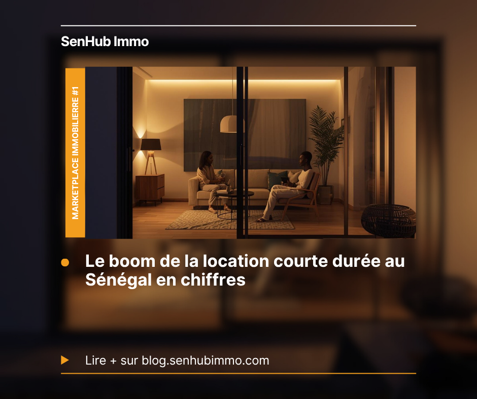 Location courte durée au Sénégal : chiffres clés à connaître